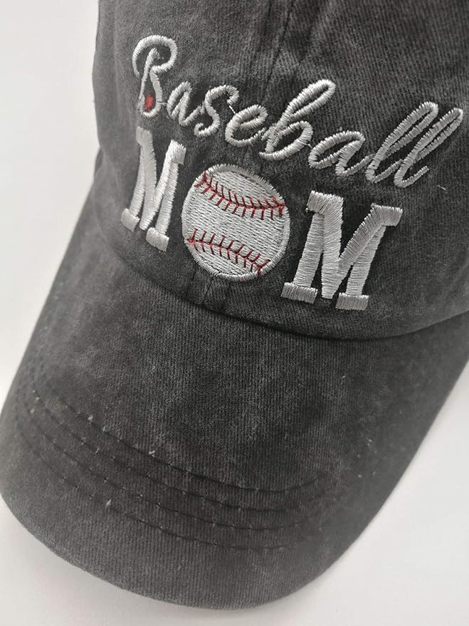 HHNLB Baseball Mom 1 Vintage Jeans Baseball Cap for Men and Women