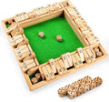ropoda Shut The Box Game, Upgraded 12 Numbers Wooden Board Games by ROPODA
