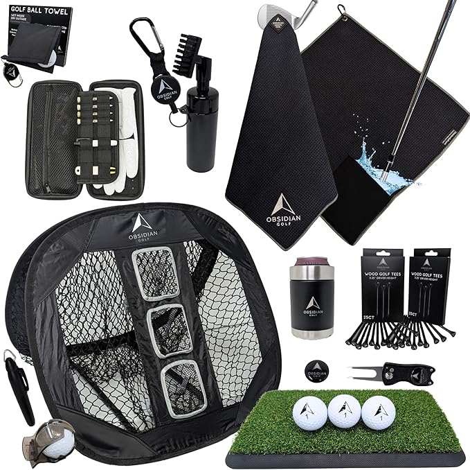 Gift Box - Ultimate Golf Kit Essentials for Men & Women, Premium Golfing Accessories, Golfer Training Tools & Gear