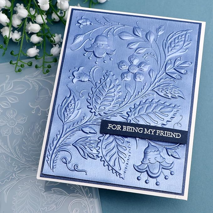 BAOFALI 3D Morning Glory Embossing Folders - Image 8