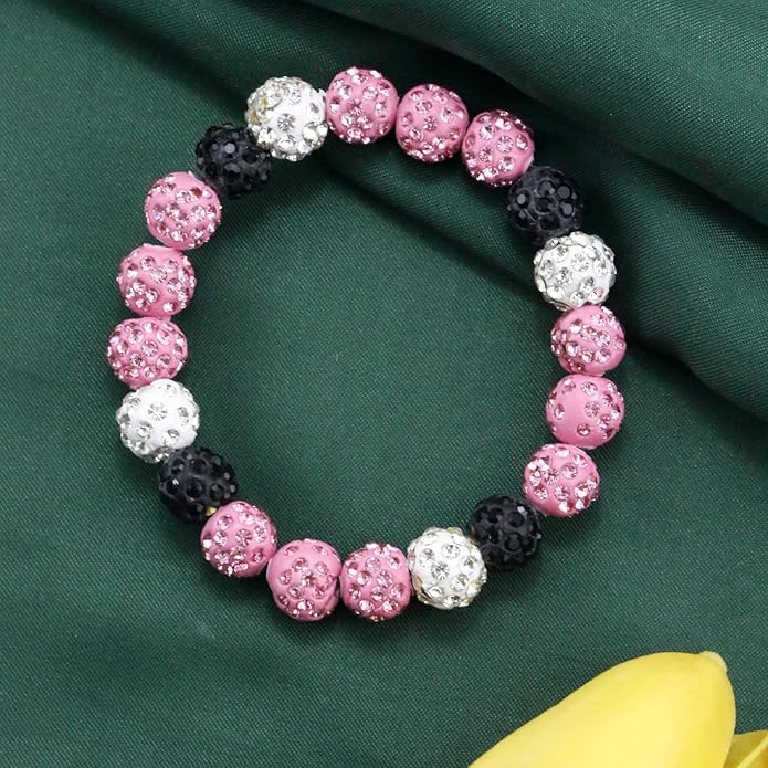 Baseball Bracelet for Women Men Baseball Mom Accessories Essentials Stuff Sparking Bead Bracelet Jewelry Baseballs Sport Fan Bracelet for Sports Game Team