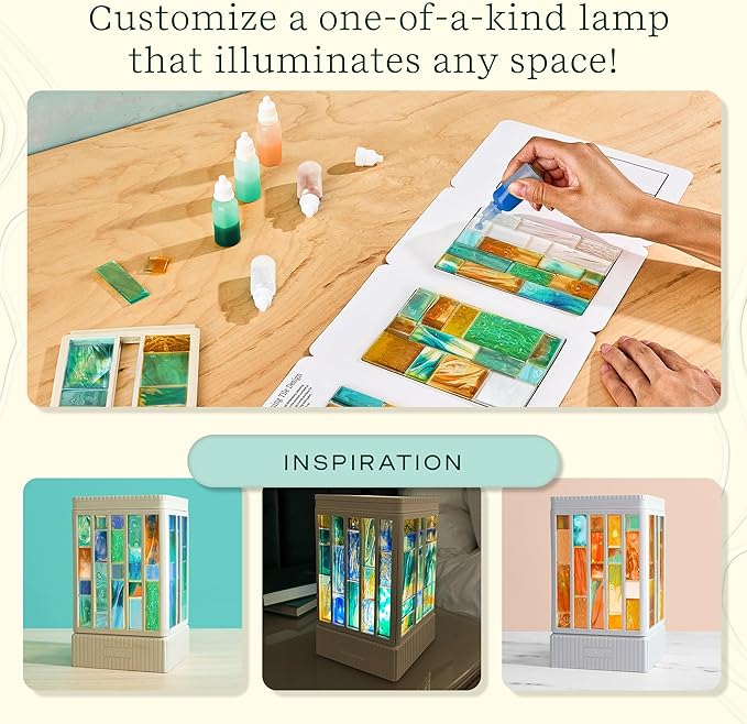 Lifelines FlowCrafts, Decorative Tile Lamp - Image 4