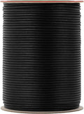 Mandala Crafts 2mm 109 Yards Black Cotton Waxed Cord by MandalaCrafts