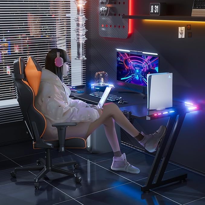 HLDIRECT 47 Inch Gaming Desk - Image 2