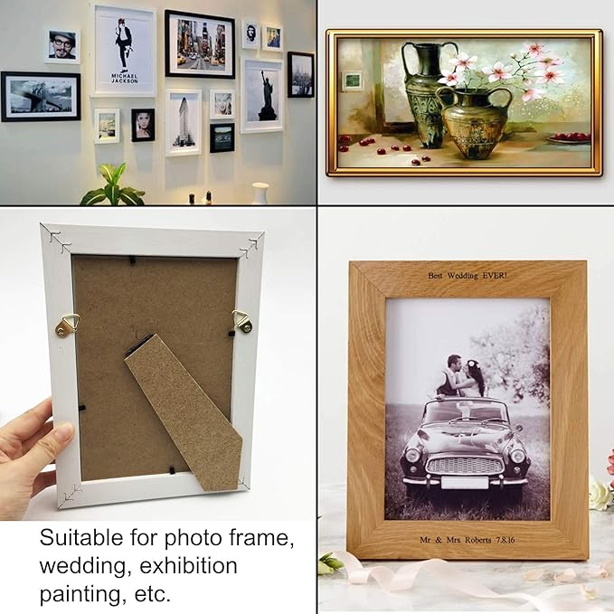 100 Pack Small Triangle Ring Steel Picture Hangers - Image 5