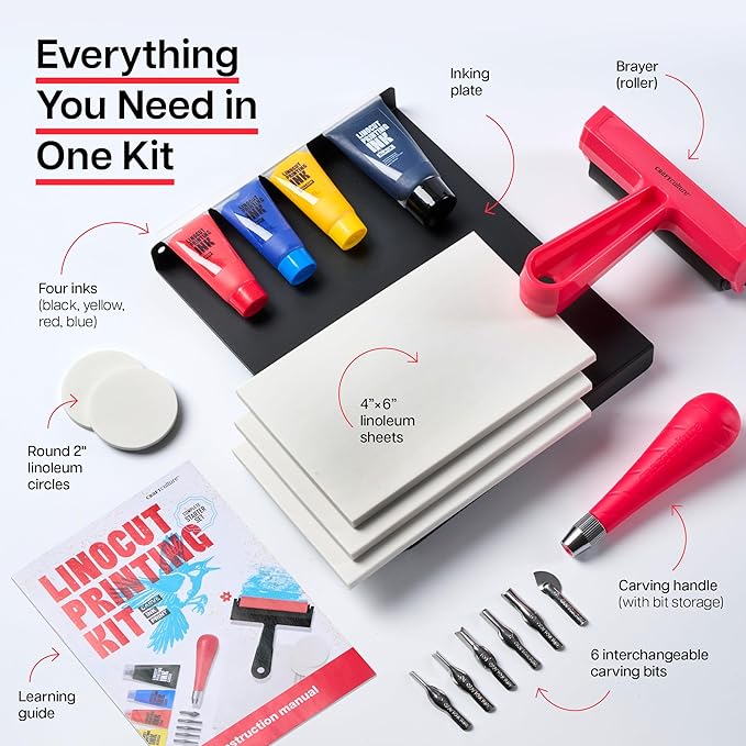 Linocut Printing Kit - Image 3