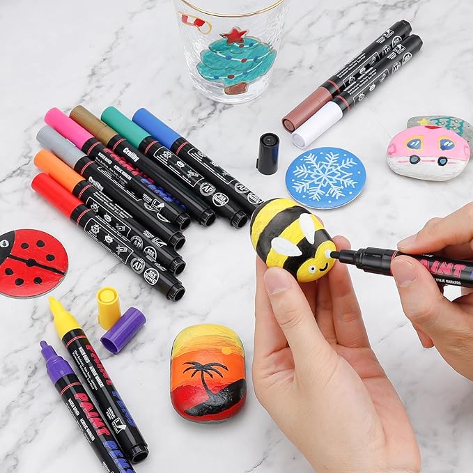 Silver Paint Pens Paint Markers - Image 7