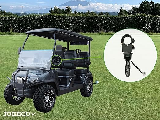 JOEEGO Combination Switch Assembly Compatible with Evolution EV Golf Cart D5 & D-Max Series, Replaces OEM# 2.04.1365