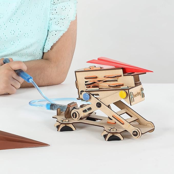 Smartivity DIY 2in1 Hydraulic Airplanes & Darts Launcher STEM Toy - Image 7
