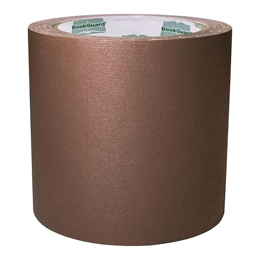 BookGuard 4 inch Premium Bookbinding Repair Cloth Tape, 15 Yard Roll by ChromaLabel