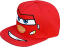 Disney Pixar Cars Baseball Cap, Cotton Adjustable Adult Hat, Red, One Size