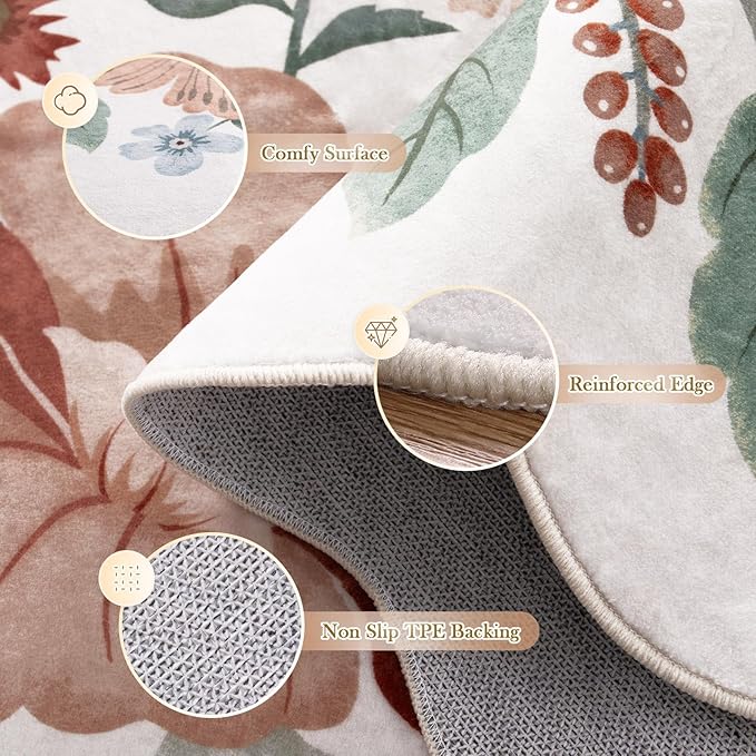 Beeiva Living Room Rugs 8x10 - Image 6