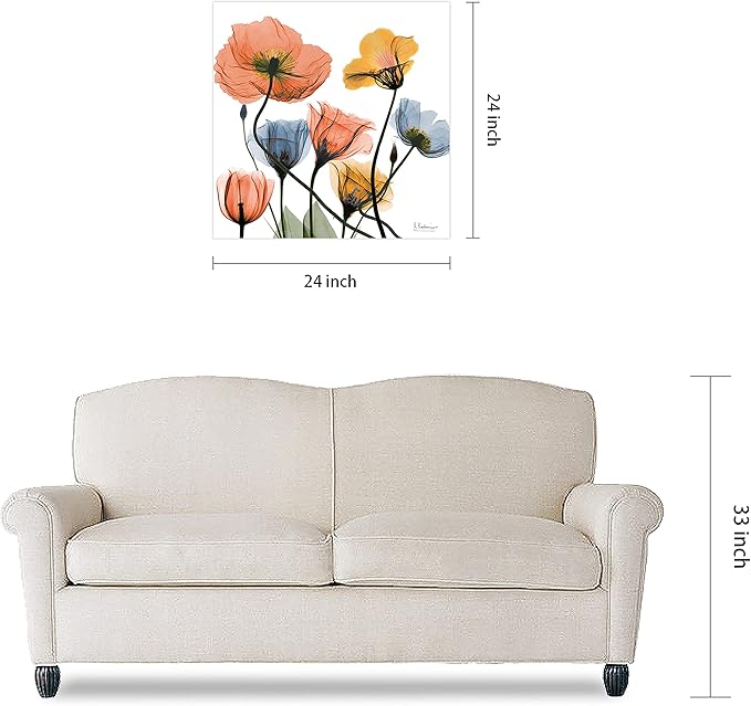 Empire Art Direct Frameless Free Floating Tempered Glass Panel Graphic Wall Art - Image 9