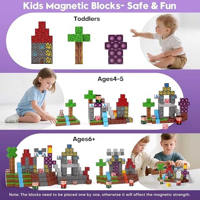 Magnetic Blocks, Magnetic Building Blocks 100pcs, Magnetic Blocks - Image 5