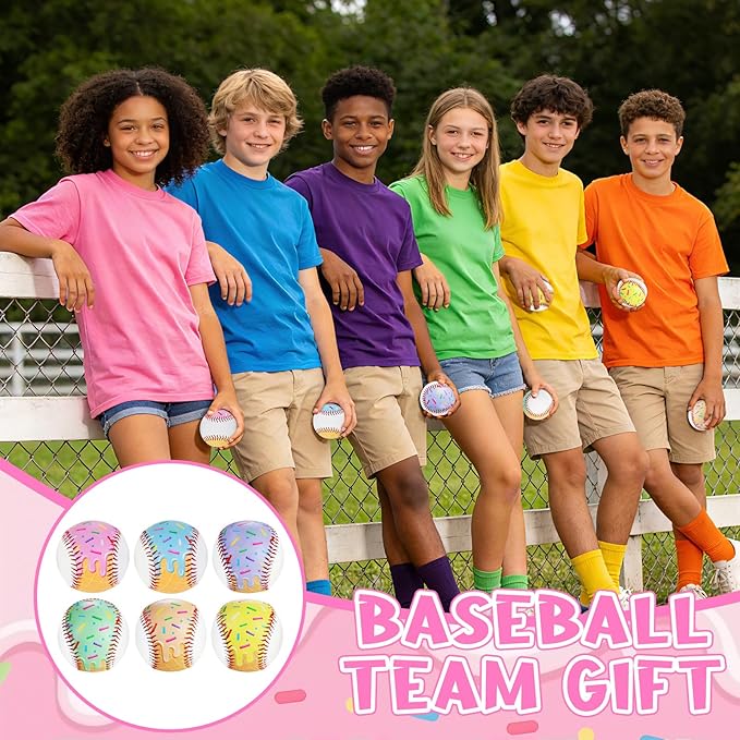 Baseballs PVC 9in Practice Baseball for Training Hitting Lifestyle Decor Ideal Personalized Inspired Gifts for Players Coaches Moms