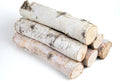 17 Inch Natural Birch Logs by Unknown