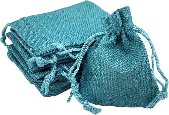 Palmhomee Pack Of 25 Burlap Gift Bags by Palmhomee