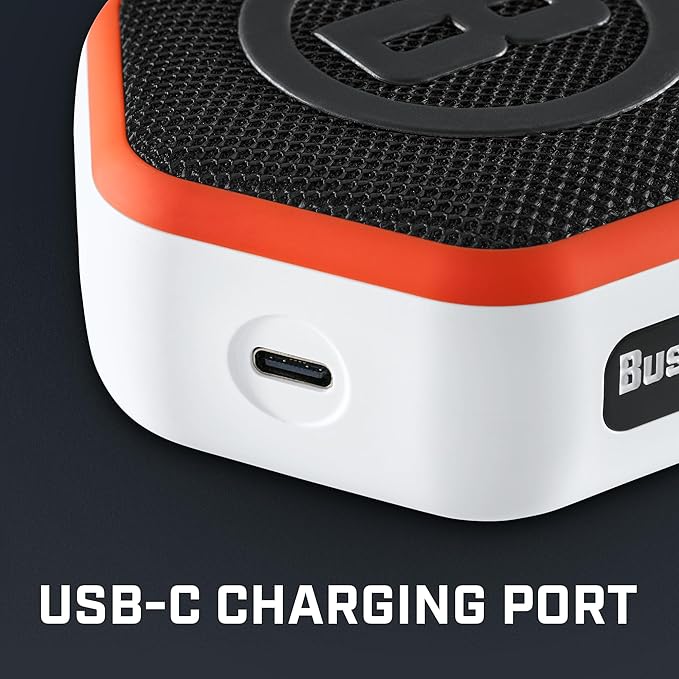 Bushnell Golf Wingman Mini Bluetooth Speaker with GPS Orange