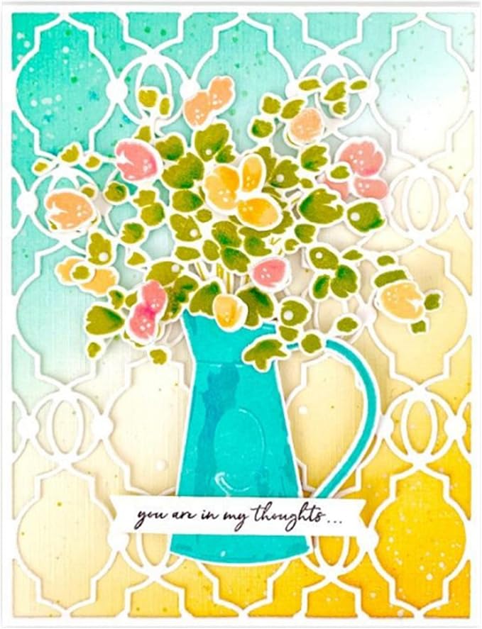 Cutting Dies Metal Stencils Scrapbooking Tools Flowers Lace Frame DIY Embossing - Image 4