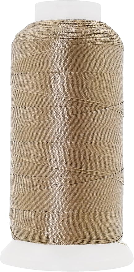 Mandala Crafts Khaki Heavy Duty Thread -1500 Yds Tex 70 Thread by MandalaCrafts