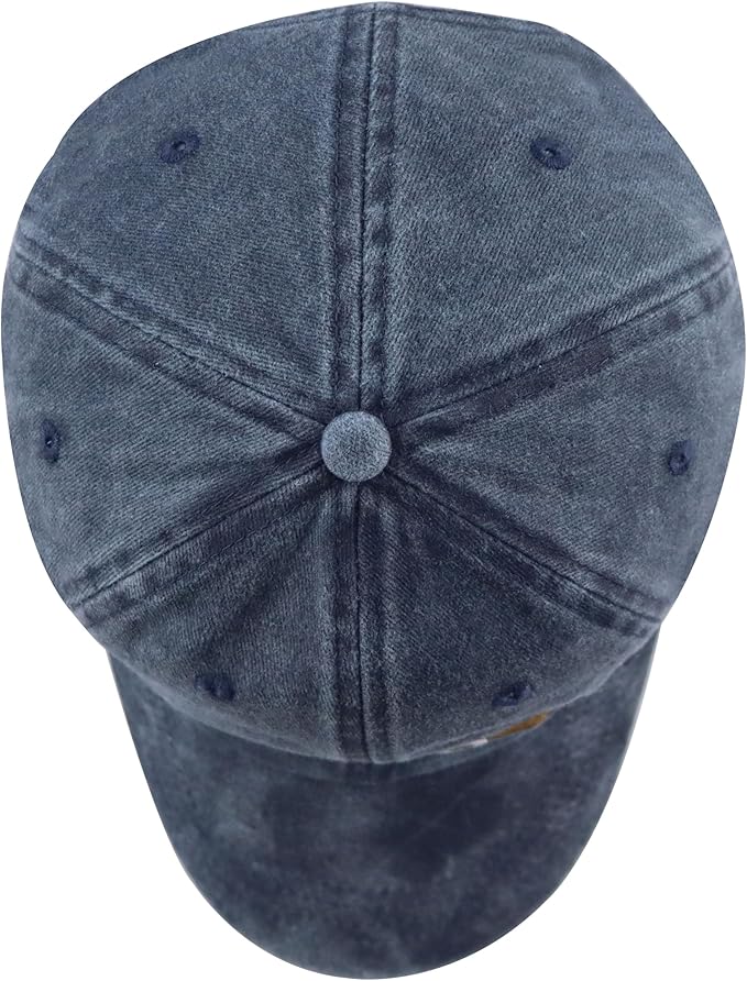 Football Heart Hat for Men Women, Adjustable Cotton Embroidered Heart Football Baseball Cap