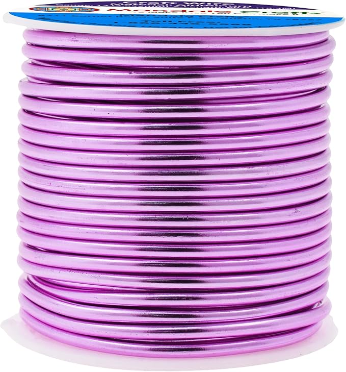 Mandala Crafts 12 Gauge Anodized Aluminum Craft Wire by MandalaCrafts