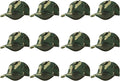 Gelante Plain Blank Baseball Caps Adjustable Back Strap Wholesale LOT 12 PC'S