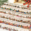 6 Rolls PET Washi Tape Stickers Set, Christmas Washi Tape by MisKepaa