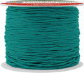 Mandala Crafts 1mm 109 Yards Peacock Green Cotton Waxed Cord by MandalaCrafts