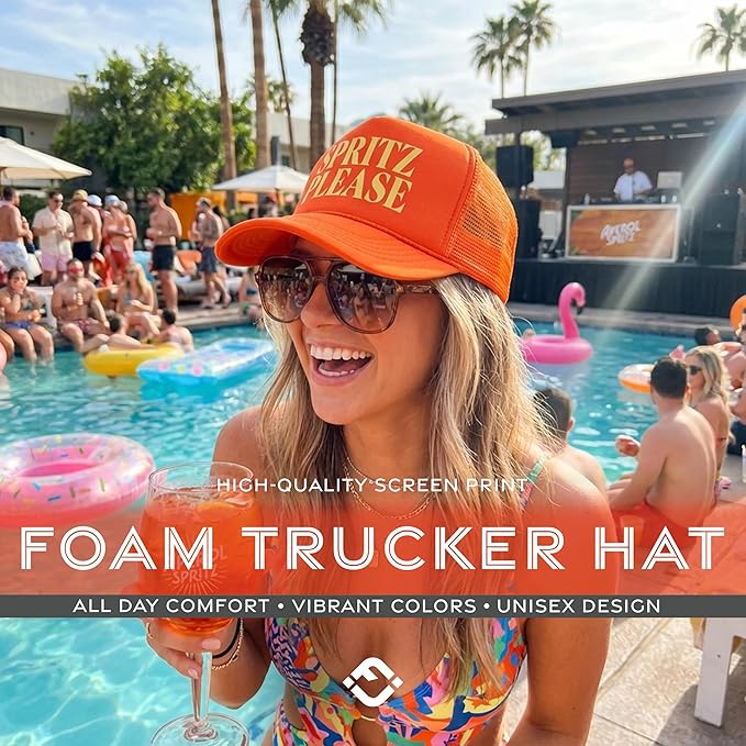 Funky Junque Premium Mesh Snapback Trucker Hat - Stylish Comfort for All - Patriotic, Humor & More