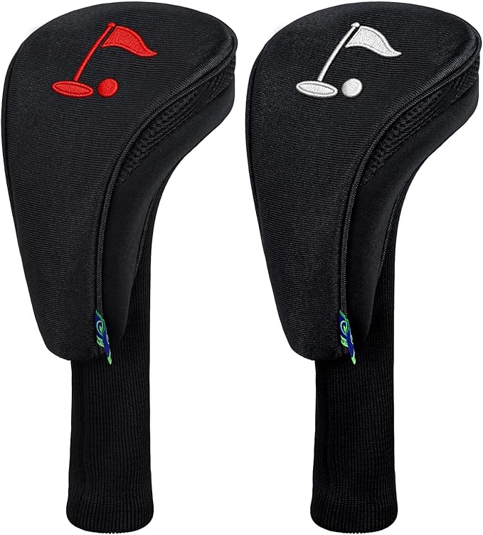 Craftsman Golf 3pcs/Set Meshy Neoprene Golf Club Headcover for Driver Fairway Hybrids Rescue