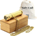Brass Kaleidoscope with Wooden Box | Handcrafted Vintage Kaleidoscope with by NarryCraft