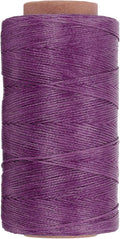 PATIKIL 284 Yard Flat Waxed Thread 150D 1mm Leather Sewing Cord by PATIKIL
