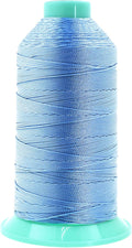 Mandala Crafts Bonded Nylon Thread Light Blue Heavy Duty Sewing Threads by MandalaCrafts