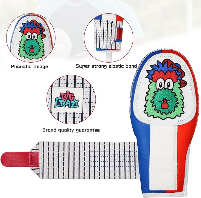 Big Crazy Sliding Mitt for Youth & Adult, Baseball Softball Sliding Mitt, Baseball Accessories and Protective Gear Flexible, Durable, Ambidextrous