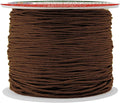 Mandala Crafts 1mm 109 Yards Chocolate Brown Cotton Waxed Cord by MandalaCrafts