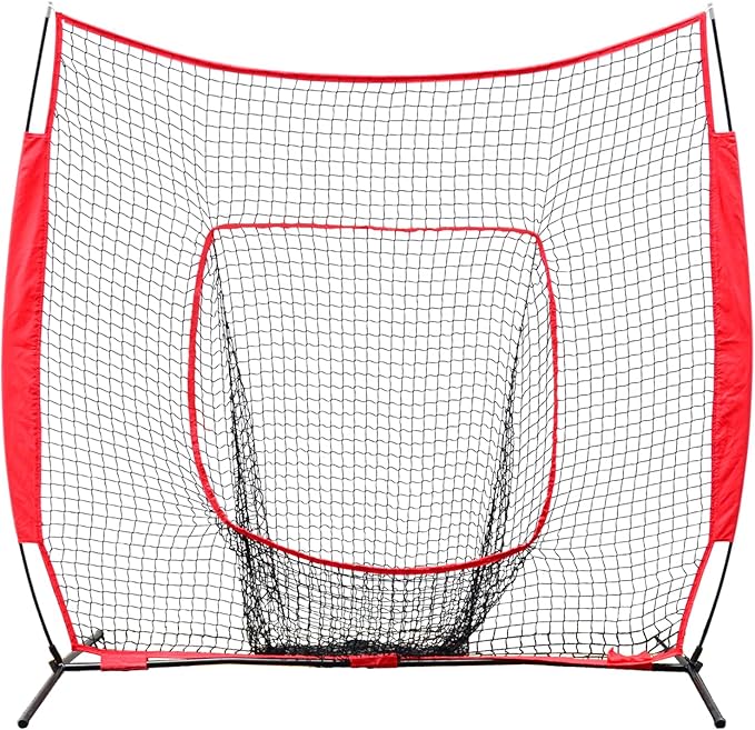 Hikeen Baseball Tees - Batting Tee with Portable Tripod Stand for Softball Hitting Training, Includes Carrying Bag