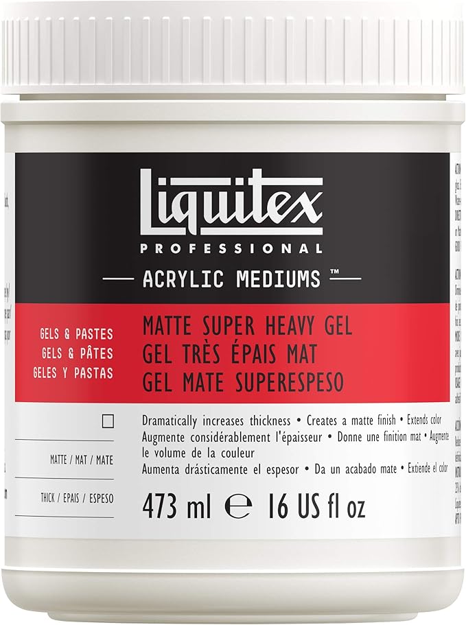 Liquitex Professional Matte Super Heavy Gel Medium by Liquitex