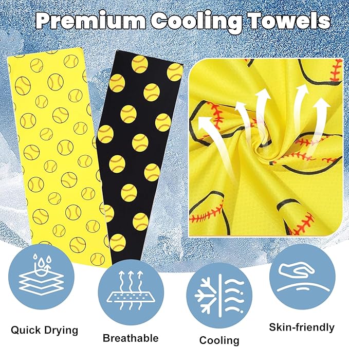 2pcs Soccer Cooling Towels for Bogg Bag – 160GSM Breathable Ice Towels, Thickened Chilly Sports Accessories for Beach/Gym/Travel/Workout, Bogg Bag Companion,Sweat-Absorbing/Quick-Drying