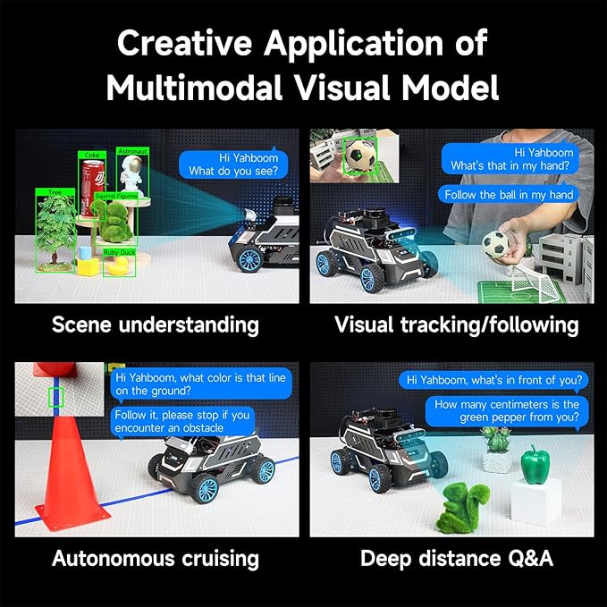 Yahboom ROS2 Robot Car Ackerman Steering Chassis, AI Visual Recognition - Image 6