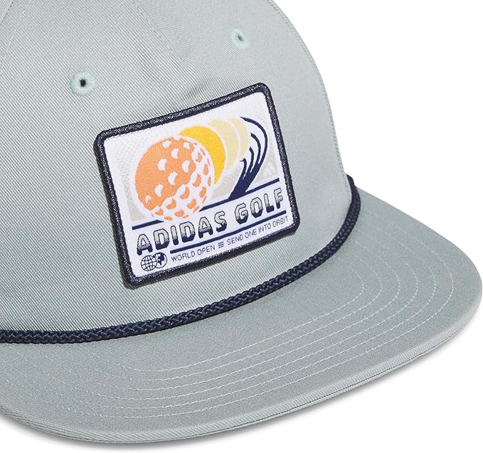 adidas Men's Standard 5 Panel Patch Rope Golf Hat