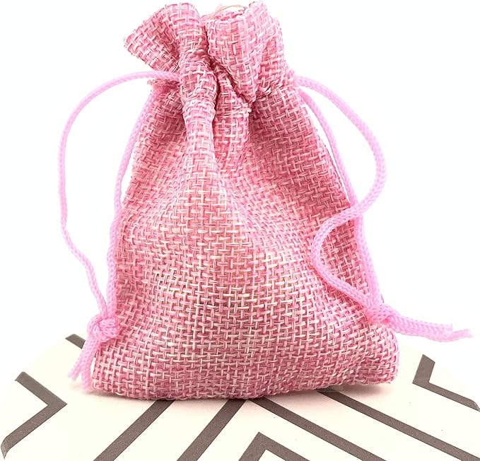 Palmhomee Pack Of 25 Burlap Gift Bags - Image 4