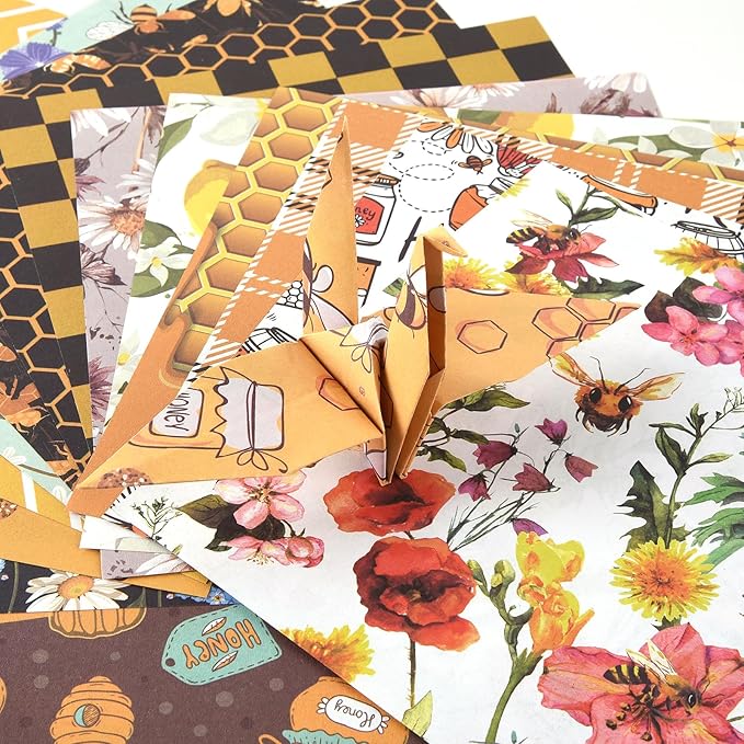 Origami 6x6 Paper Kit 150 Sheets 150 Vivid Colors Double Sided Same Printed - Image 5