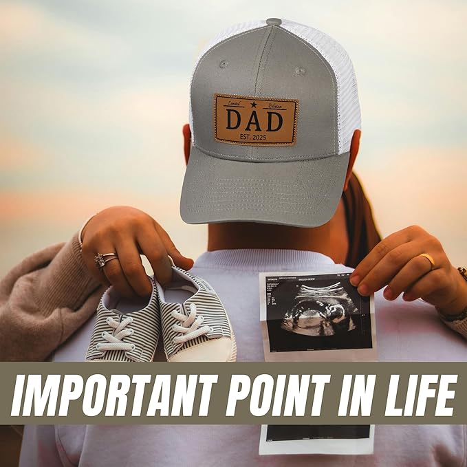 New Dad Gifts Fathers Day Hats First Time for Men,2026 DAD Cap