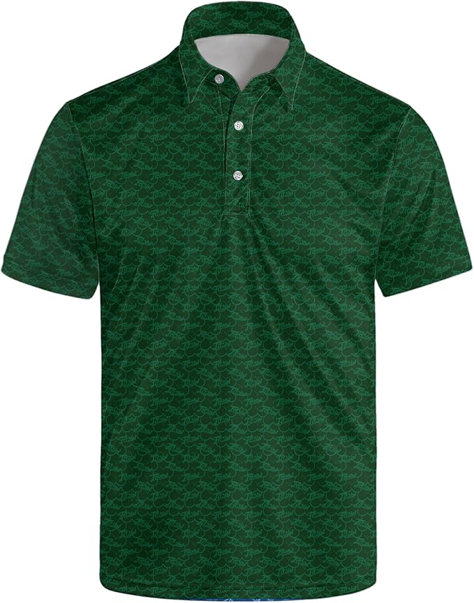 Mens Golf Shirts Golf Polo Shirts for Men Short Sleeve Polo Shirts Golf Gifts