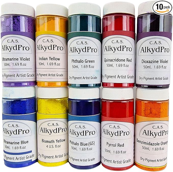 Dry Pigment Set by CASAlkydPro