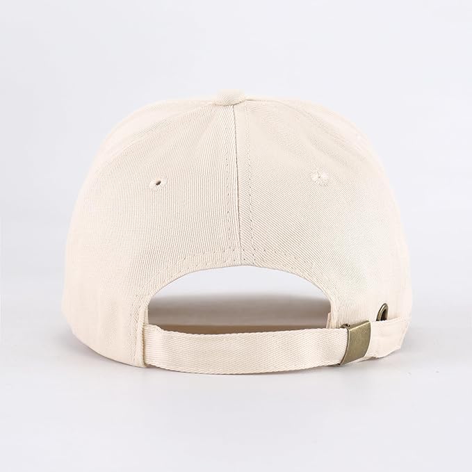 LANGZHEN Unisex Baseball Cap 100% Cotton Fits Men Women Washed Denim Adjustable Dad Hat