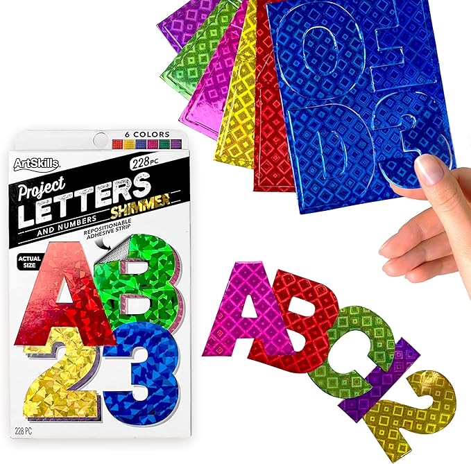 ArtSkills Poster Letters 2.5” Paper Letters by ArtSkills