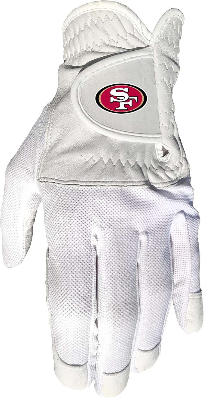 Team Golf NFL Cool Mesh with Cabretta Leather - One Size - Mens Left