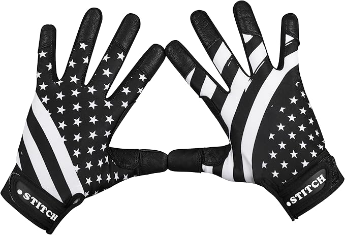 USA Flag Baseball Batting Gloves & Softball Glove American Flag Batting Gloves Youth Kids Baseball Batting Glove Youth Men Adult & Unisex